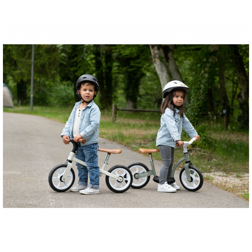 Біговел Smoby Toys Комфорт з підніжкою Сірий (770126) - зображення 4