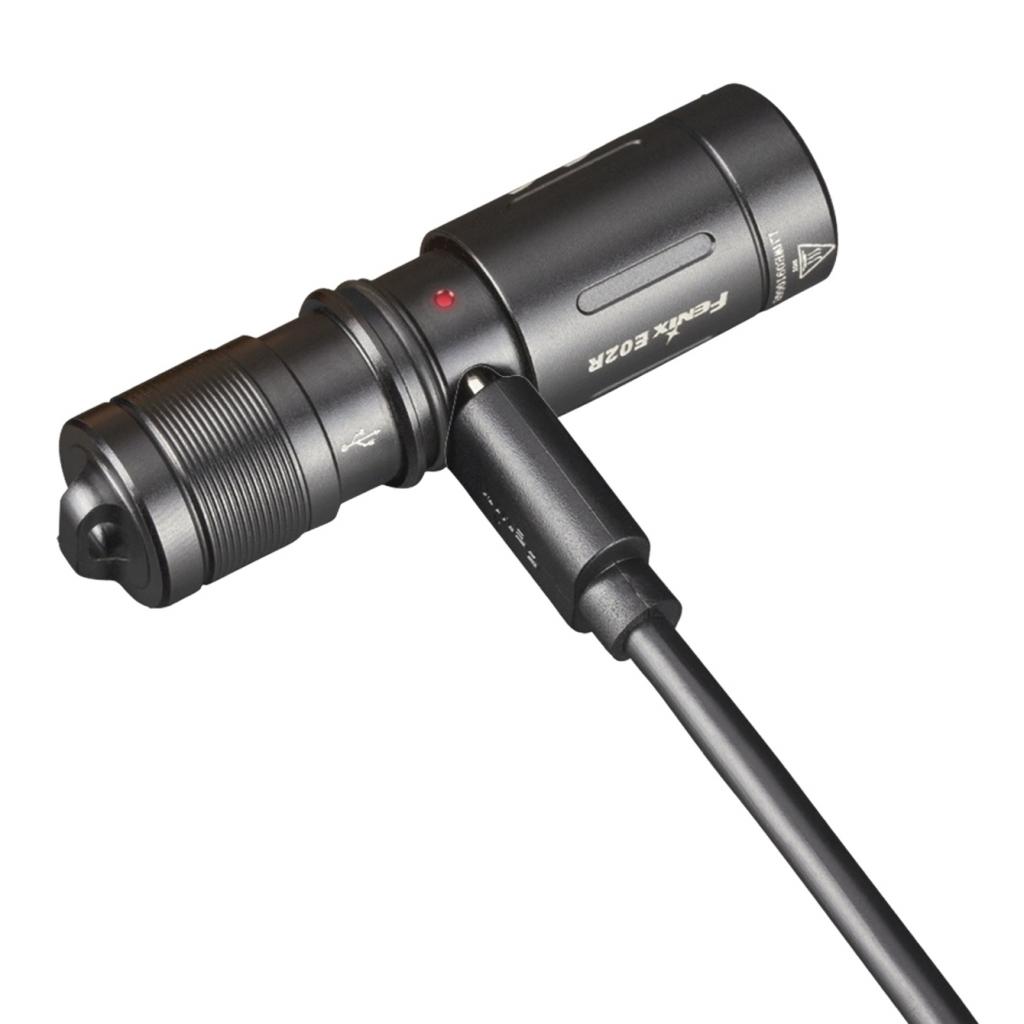 Ліхтар Fenix E02R Black (E02Rblk) - зображення 4