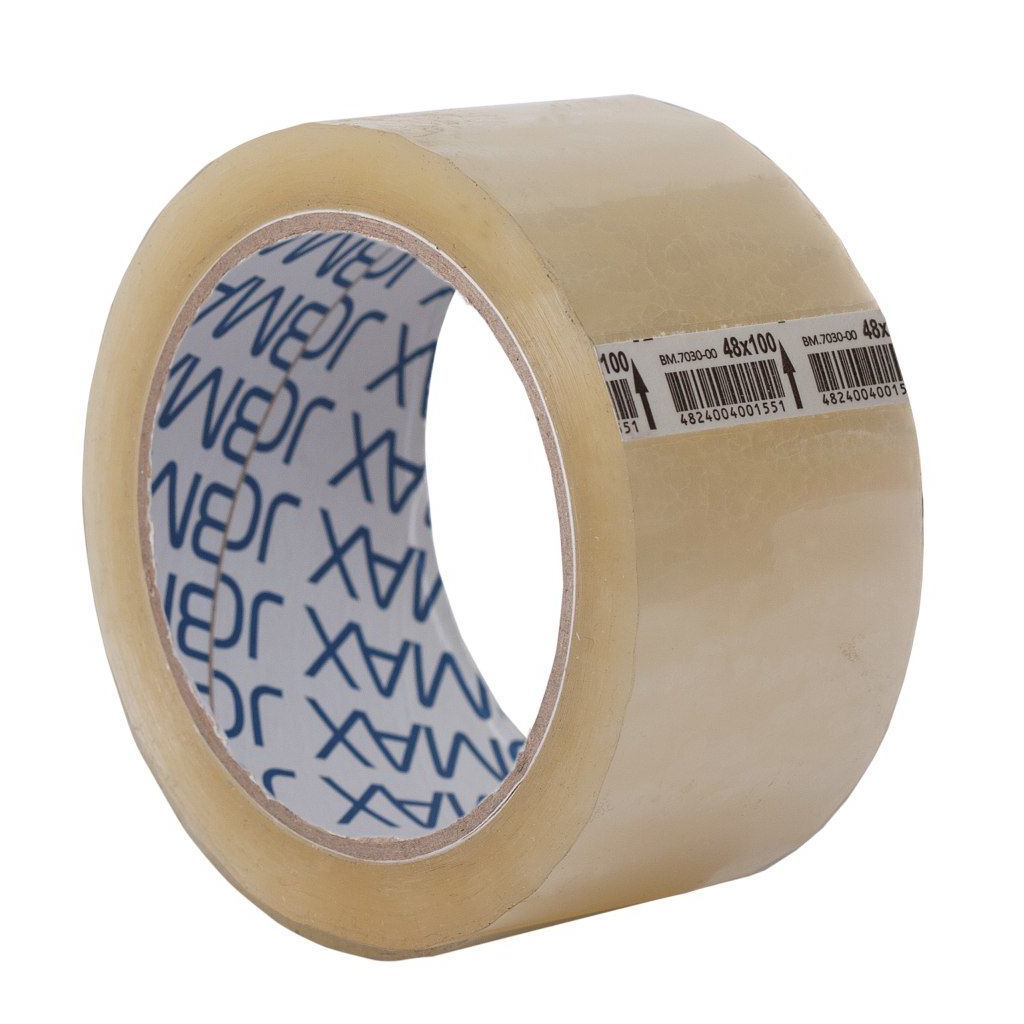 Скотч Buromax JOBMAX, 48мм x 100 yards, clear (BM.7030-00) - зображення 1