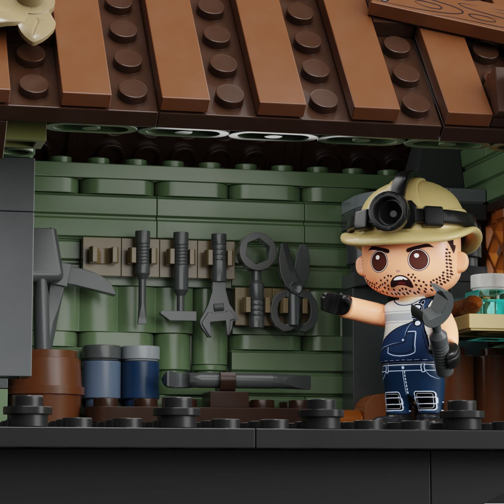 Конструктор Pantasy Шахта GBC-Western (85025) - зображення 6