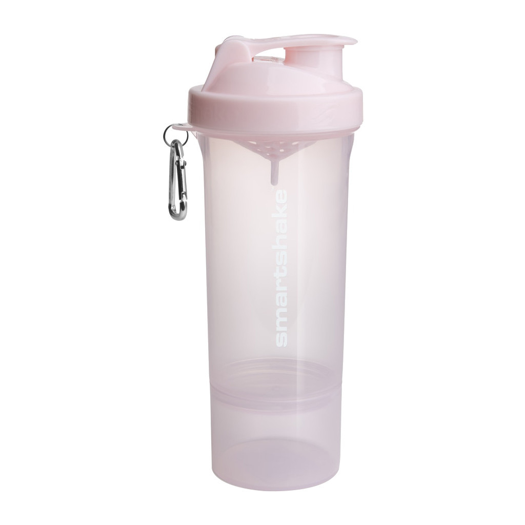Шейкер спортивний SmartShake Slim 500ml Cotton Pink (10252501) - изображение 1