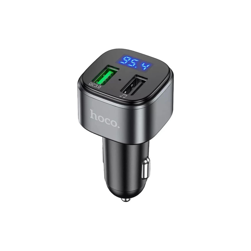 FM модулятор HOCO E67, Black, Box - изображение 1