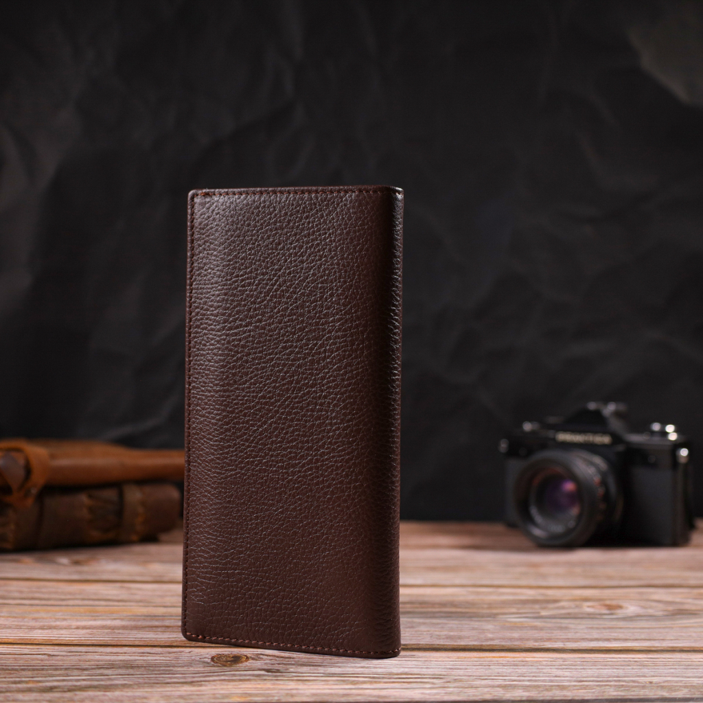 Гаманець Canpellini З натуральної шкіри Коричневий (21904) - зображення 8