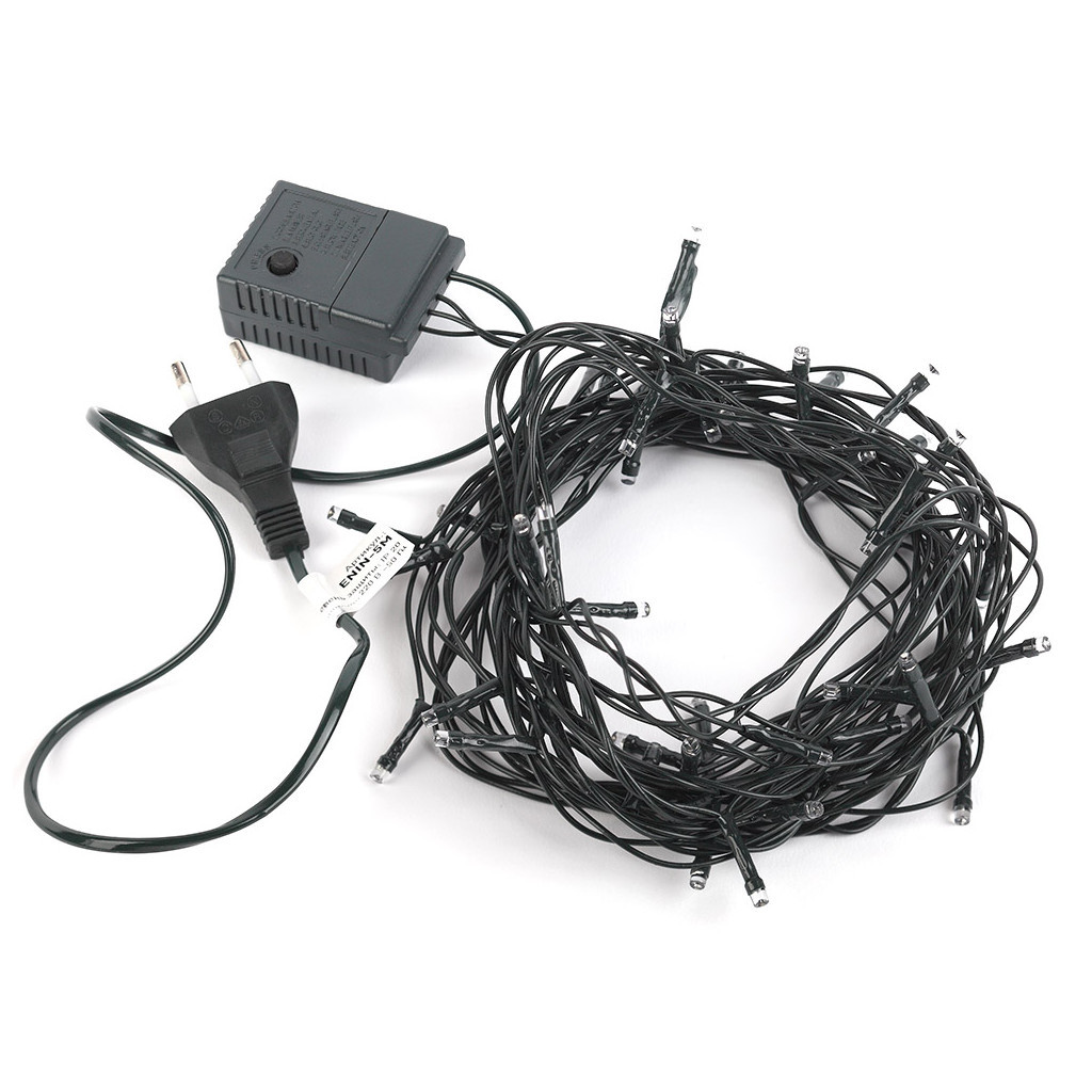 Гірлянда ColorWay LED 50 5 м 8 функцій кольорова 220V (CW-G-50L5VMC) - зображення 4