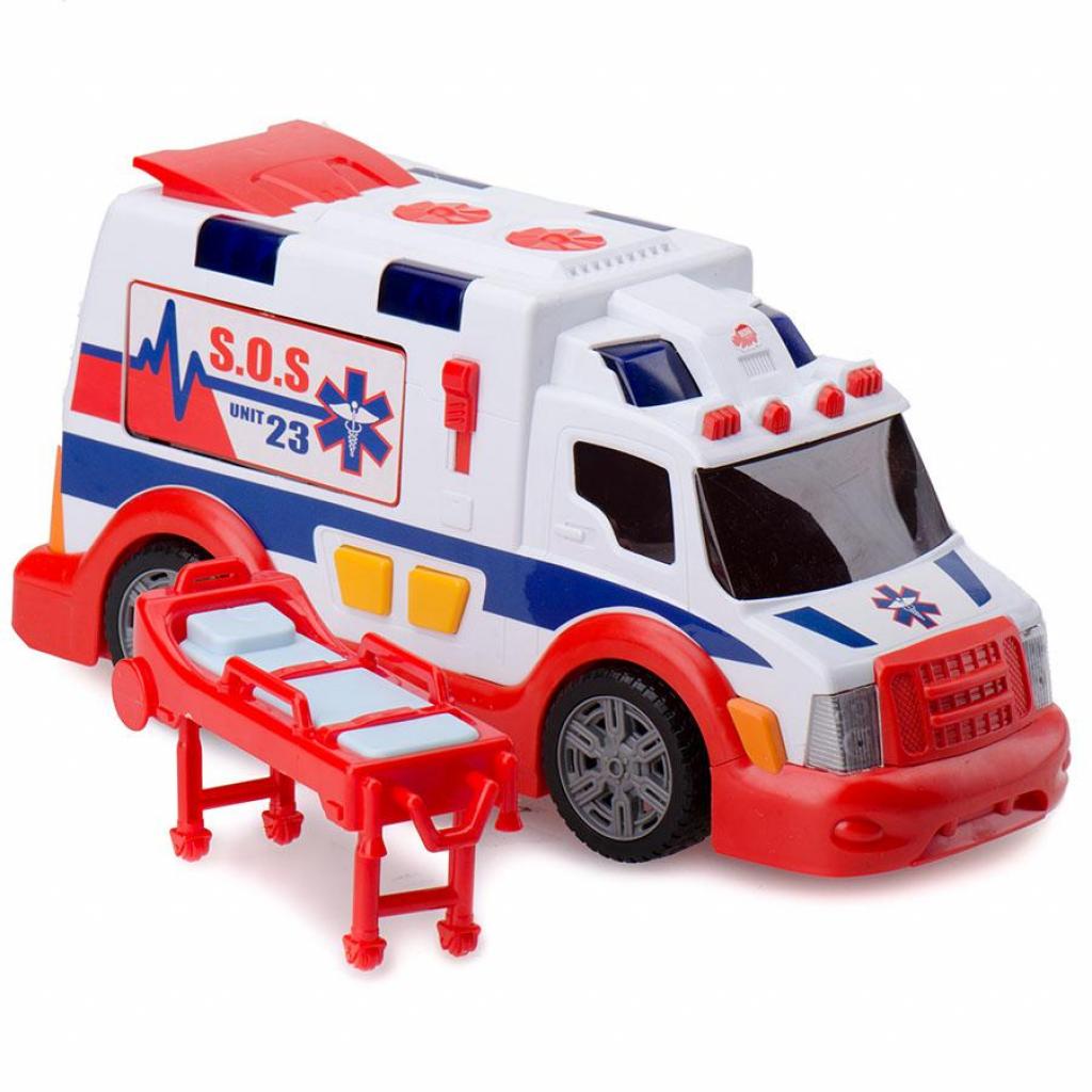 Спецтехніка Dickie Toys Швидка допомога 33 см: звук, світло (3308360) - зображення 1