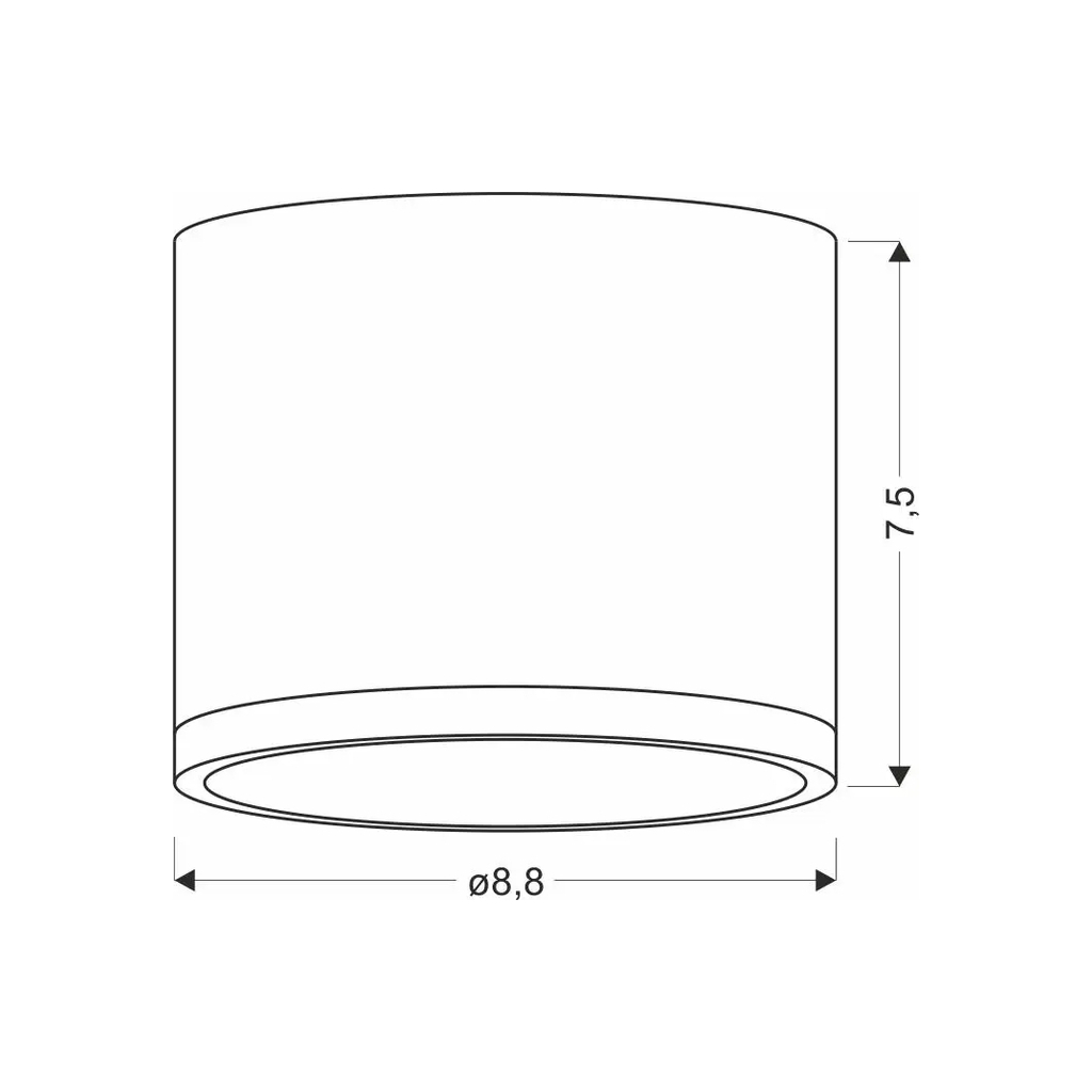 Світильник точковий Candellux 2275925 TUBA (2275925) - зображення 2