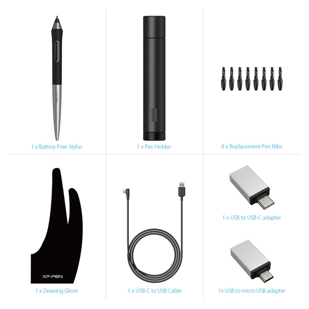 Графічний планшет XP-Pen Deco Pro Black (Deco Pro M) - зображення 10