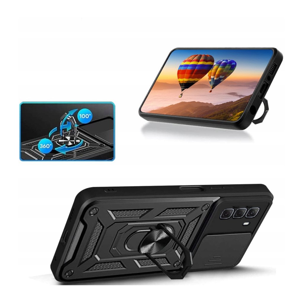 Чохол до мобільного телефона BeCover Military Infinix Hot 50 Pro (X6881) Black (713048) - зображення 3