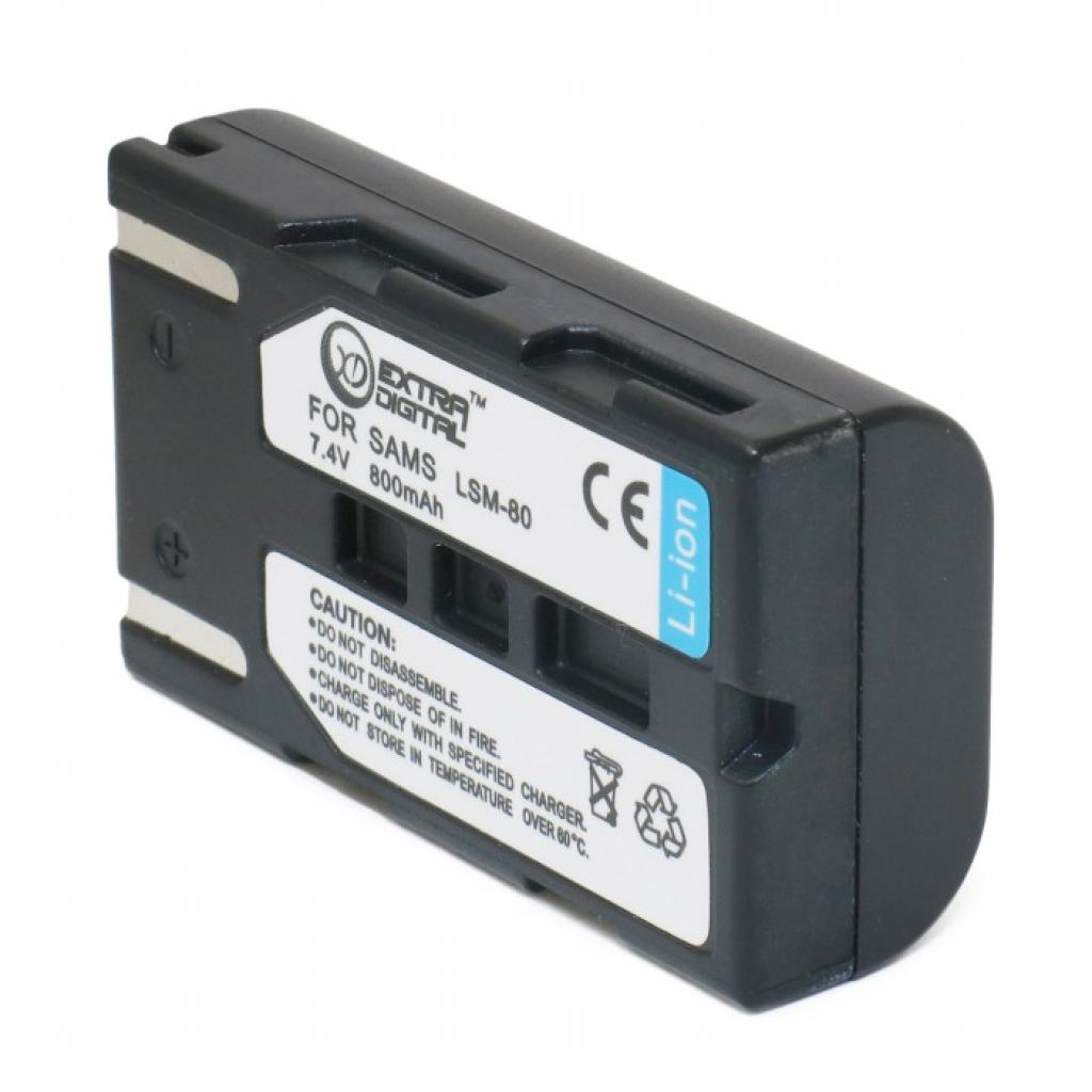 Акумулятор до фото/відео Extradigital Samsung SB-LSM80 (DV00DV1337) - зображення 2