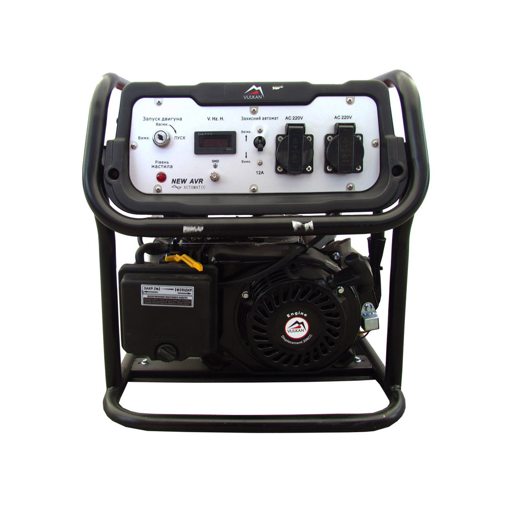 Генератор Vulkan SC3250E-II 1ф 2,8kW, ел.старт, бак-15л (SC3250E-II) - зображення 2