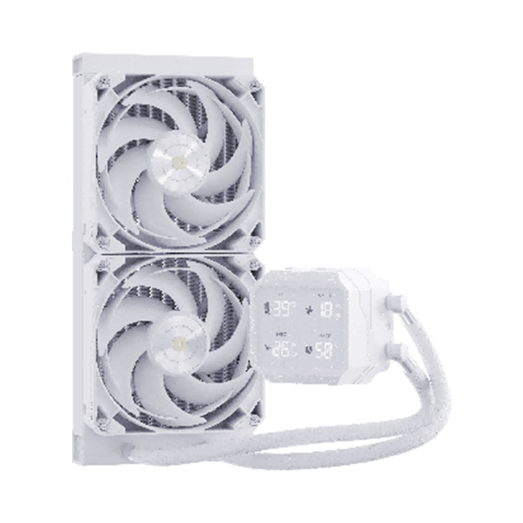 Система рідинного охолодження Alseye Q240 Plus(White) (AS.02.11.0016) - зображення 1
