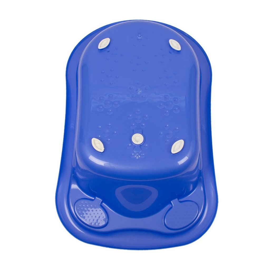 Ванночка Sevi Bebe зі зливом Перламутрова Блакитна (8692241008215) - зображення 4