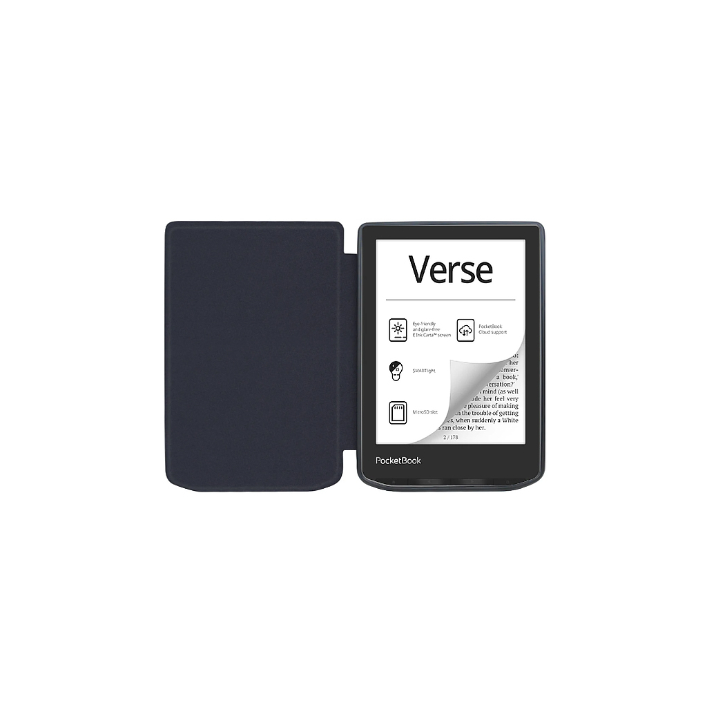 Чохол до електронної книги BeCover Smart Case PocketBook 629 Verse / 634 Verse Pro 6" Light Blue (710973) - зображення 10