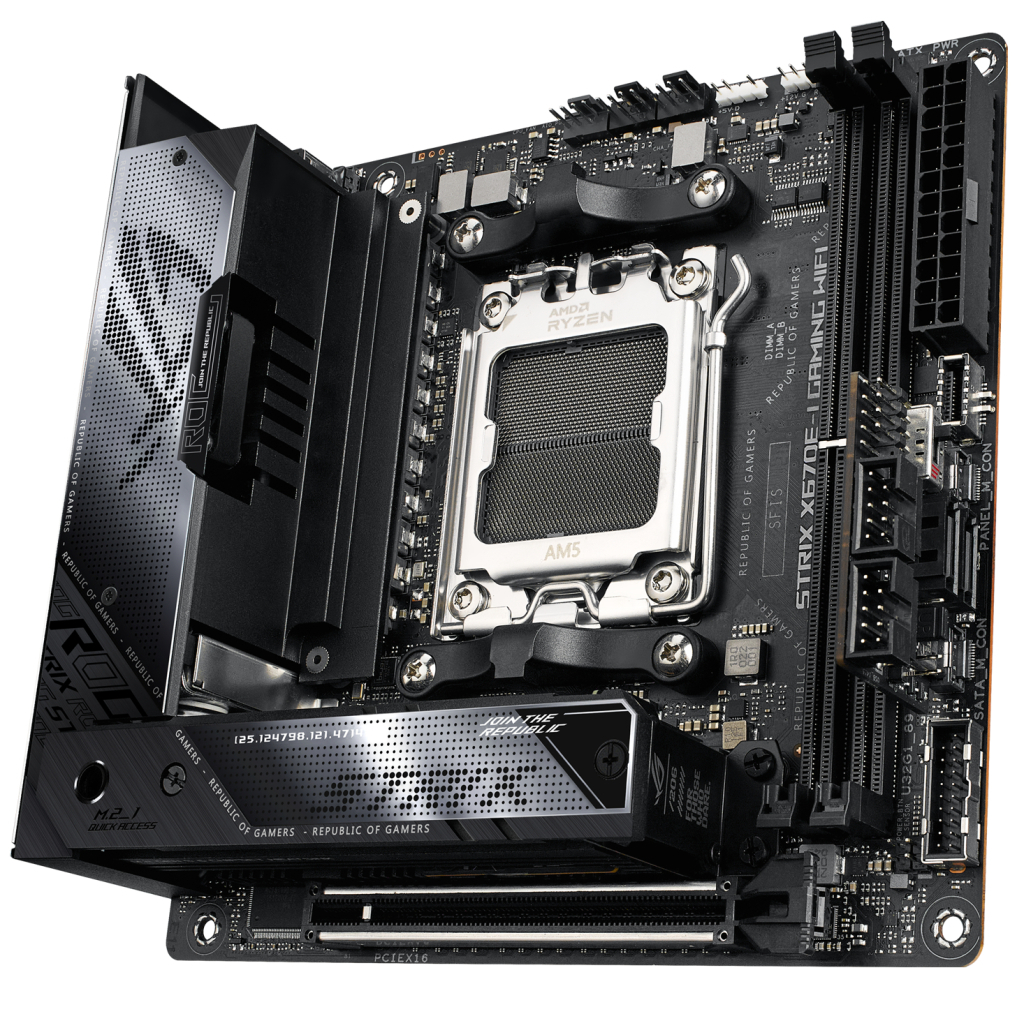 Материнська плата ASUS ROG STRIX X670E-I GAMING WIFI - зображення 4