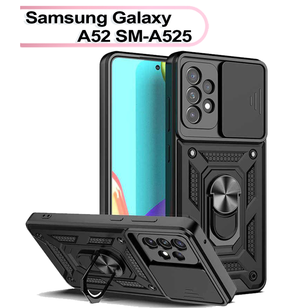 Чохол до мобільного телефона BeCover Military Samsung Galaxy A52 SM-A525 Black (706060) - зображення 1