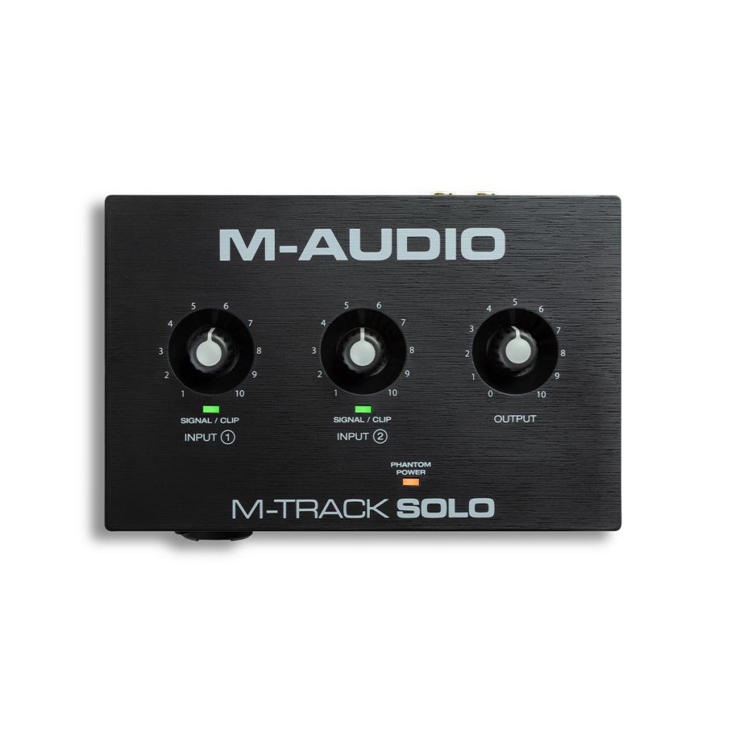 Аудіоінтерфейс M-Audio M-Track Solo - зображення 2