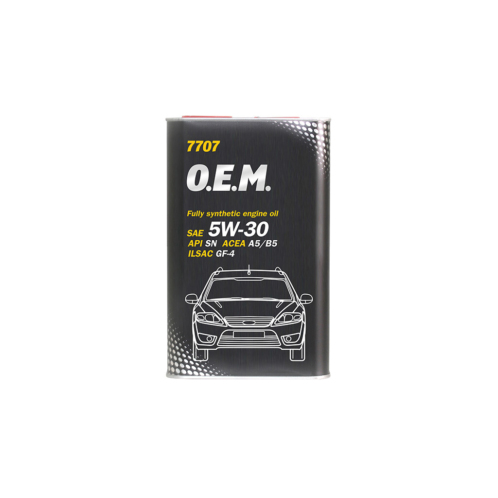 Моторна олива Mannol Ford Volvo 1л Metal 5W-30 (MN7707-1ME) - зображення 1