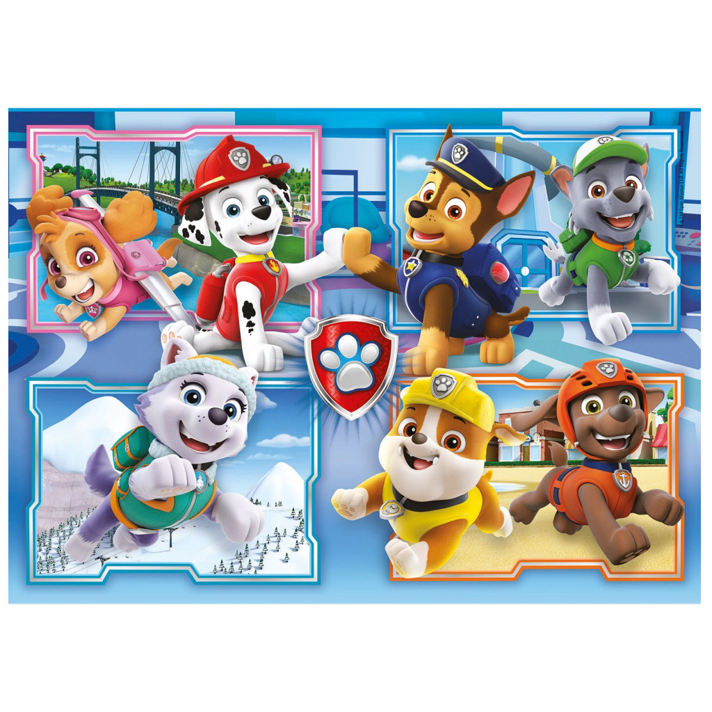 Пазл Clementoni 2 в 1 Paw Patrol, 2 по 60 елементів (21617) - зображення 2