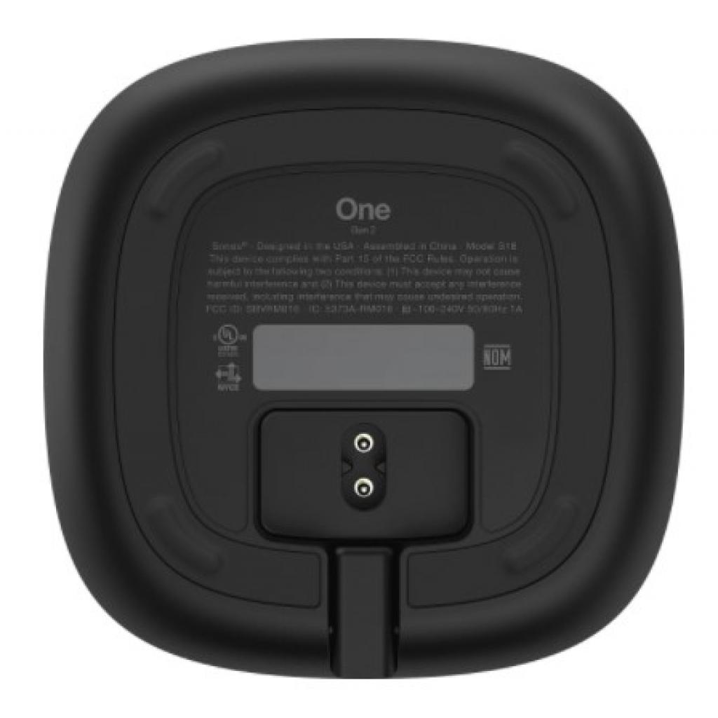 Акустична система Sonos One (Gen2) Black (ONEG2EU1BLK) - зображення 6