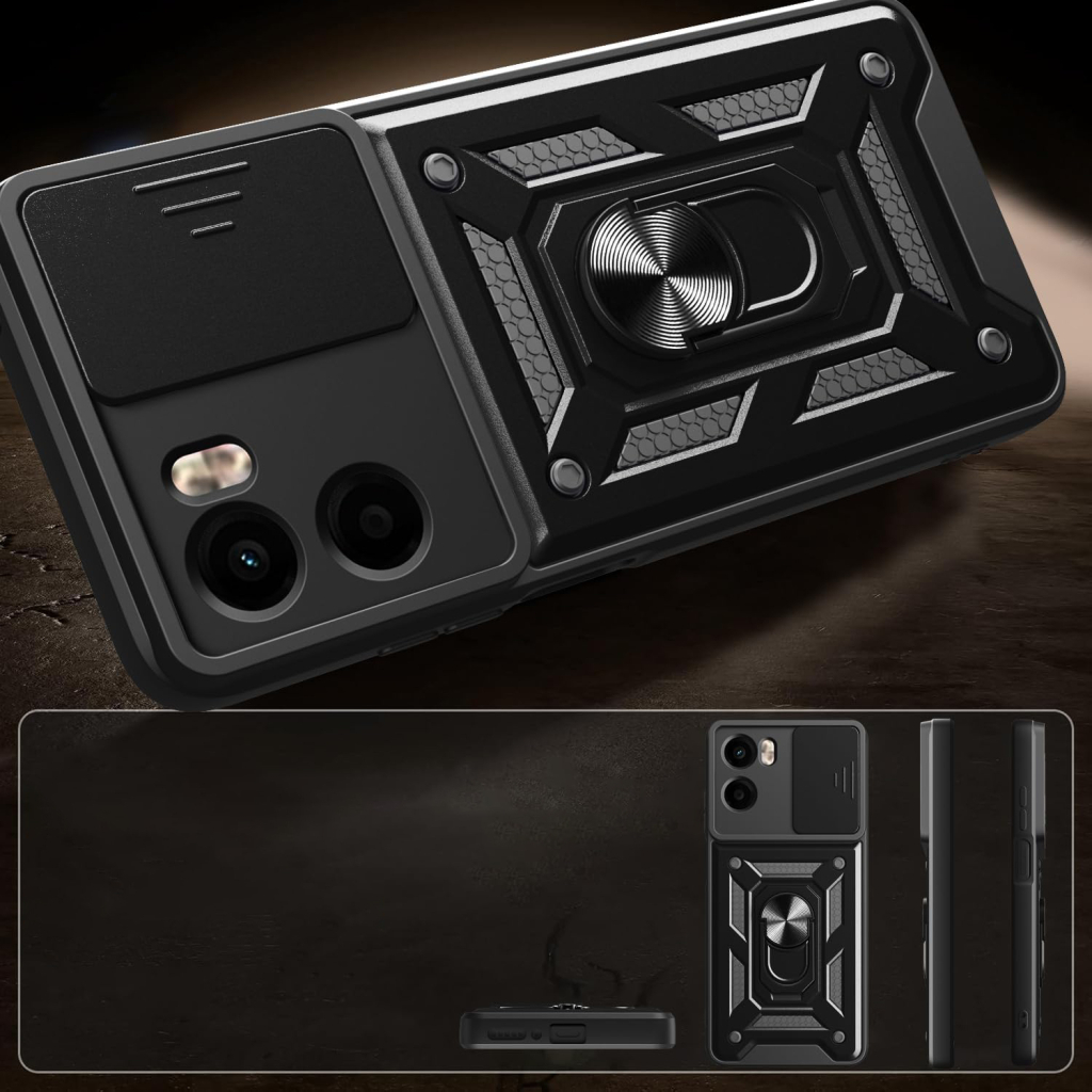 Чохол до мобільного телефона BeCover Military Motorola Moto G05 / E15 Black (713527) - зображення 7