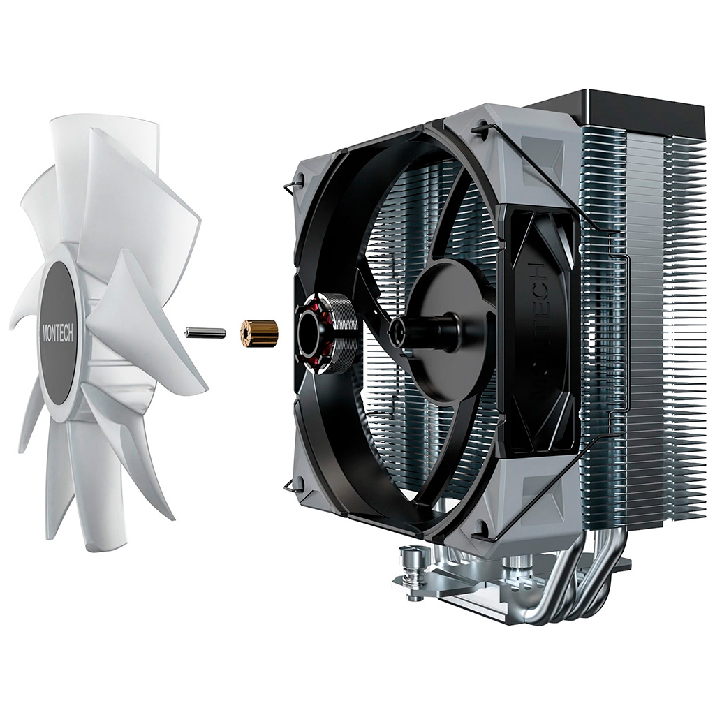 Кулер до процесора MONTECH NX400 ARGB (B) - зображення 8