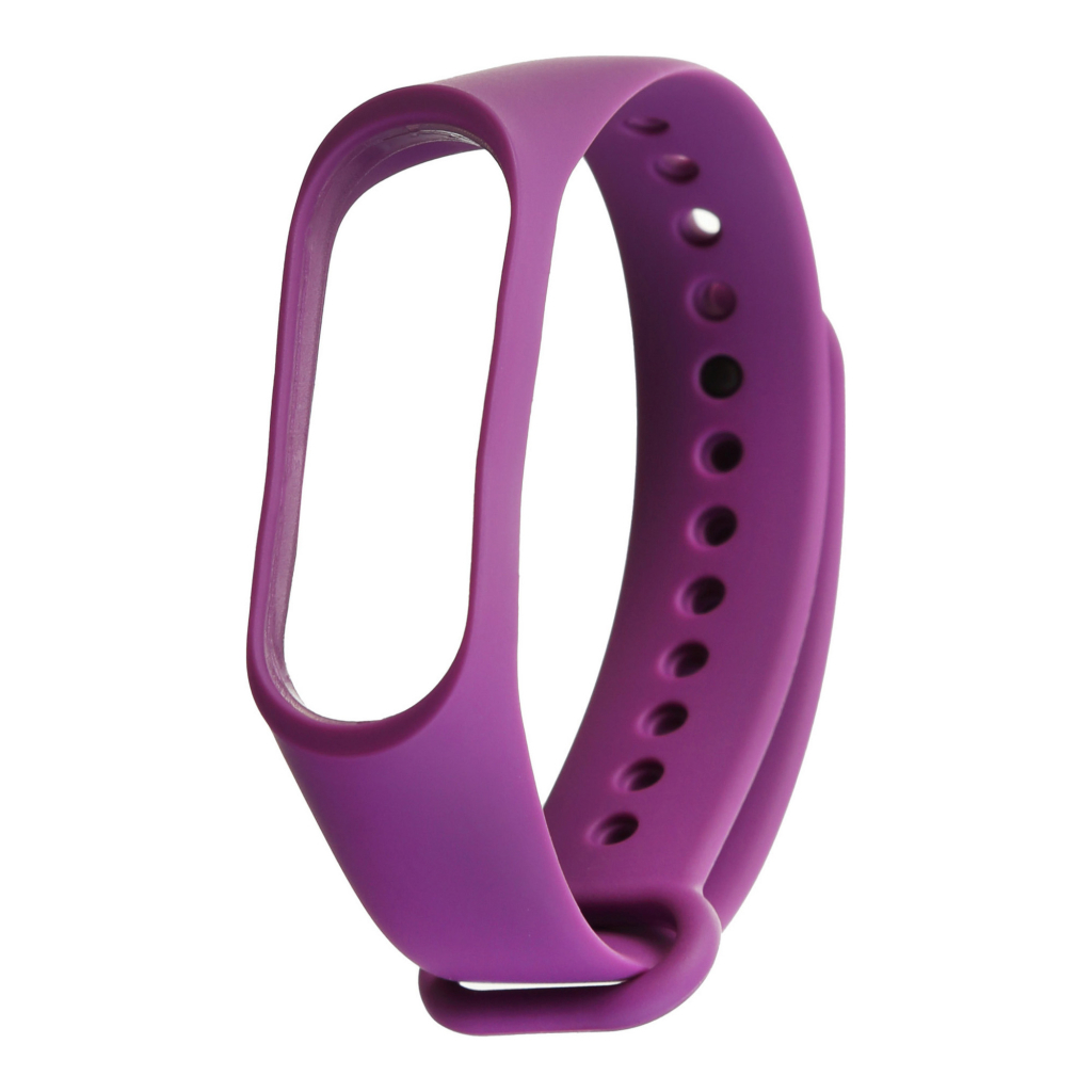 Ремінець до фітнес браслета Armorstandart для Xiaomi Mi Band 4/3 Purple (ARM52079) - зображення 1
