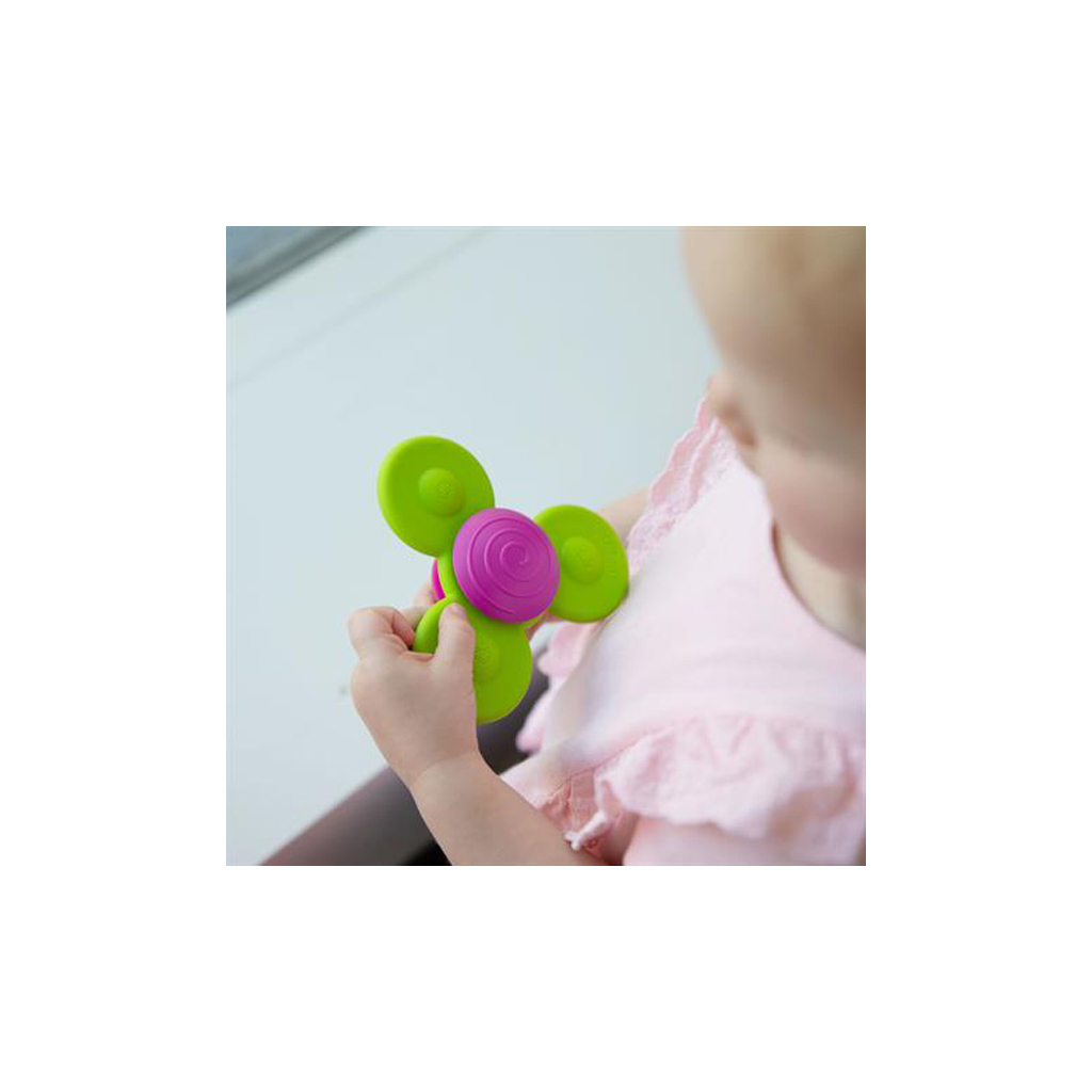 Брязкальце Fat Brain Toys набір прорізувачів-спінерів із присосками Whirly Squigz 3 шт (F210ML) - изображение 4