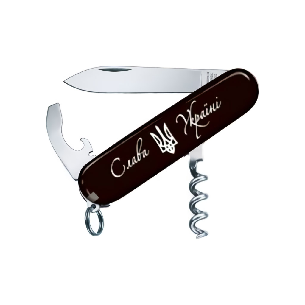 Ніж Victorinox Waiter Ukraine Black (0.3303.3R10) - зображення 1