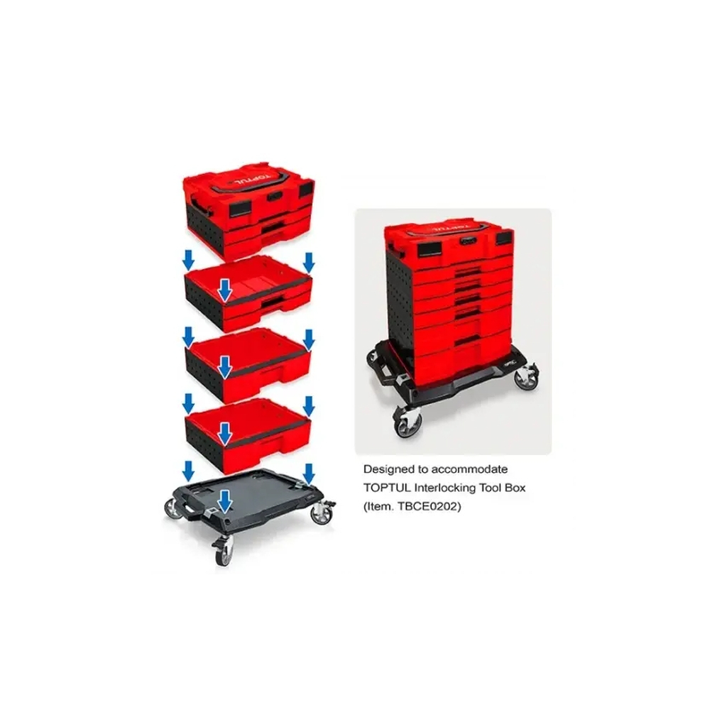 Візок для інструменту Toptul для модульних ящиків (TCCC0107) - picture 3
