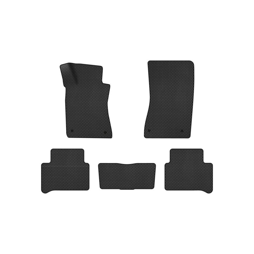 Килимок в салон EVAtech Mercedes-Benz E-Class (W211) RWD 2002-2009 3 по (MB31369CD5MS4RBB) - зображення 1