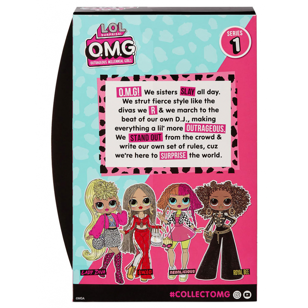 Лялька L.O.L. Surprise! серії O.M.G. - Діва (580539) - зображення 7