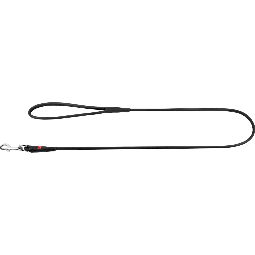 Повідець для собак WAUDOG Soft круглий S-M d10 Д 122 см чорний (04841) - зображення 2