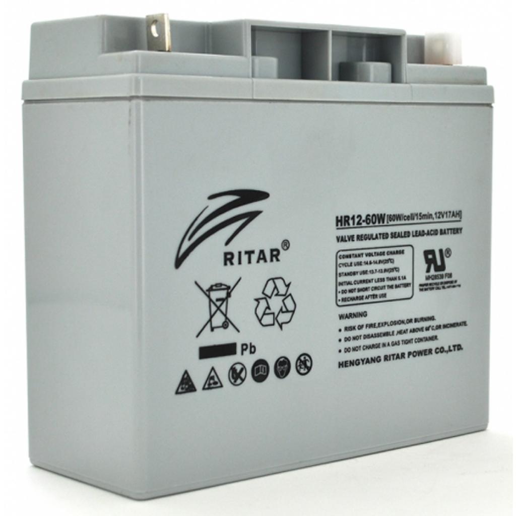 Батарея до ДБЖ Ritar HR12-60W (HR1260W) - зображення 1