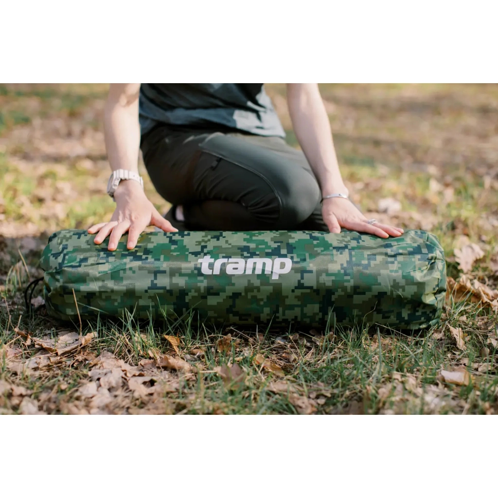 Туристичний килимок Tramp з можливістю зістібання 185х65х5 Camo (UTRI-007) - зображення 11