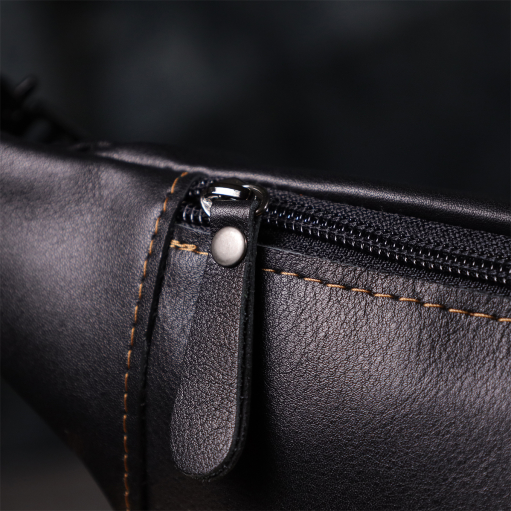 Сумка Shvigel З натуральної шкіри Чорна (23125) - зображення 10