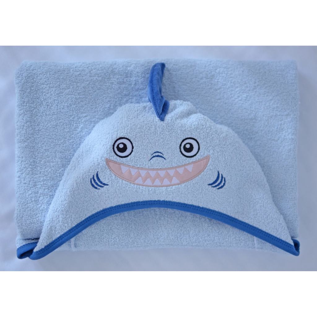 Пелюшки для малюків Верес Пелюшка для купання Baby Veres "Shark blue" 80*120 (190.52) - зображення 4