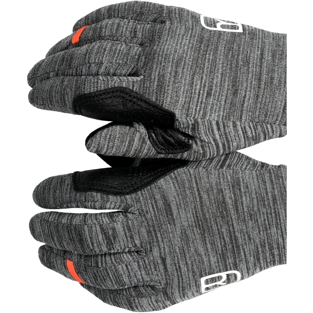 Рукавиці Ortovox Fleece Light Glove Wms black steel blend - S (025.001.1156) - зображення 3