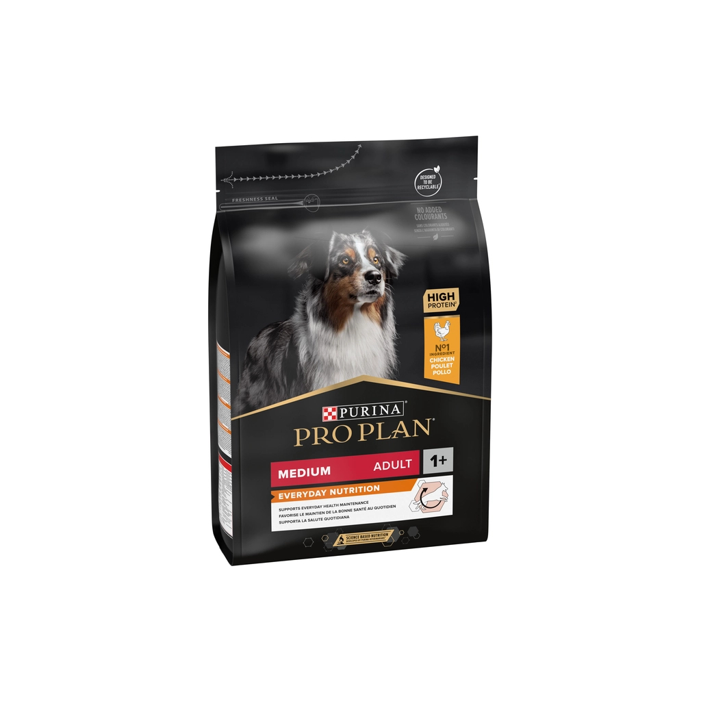 Сухий корм для собак Purina Pro Plan Dog Medium Adult з куркою 3 кг (7613035114807) - зображення 2