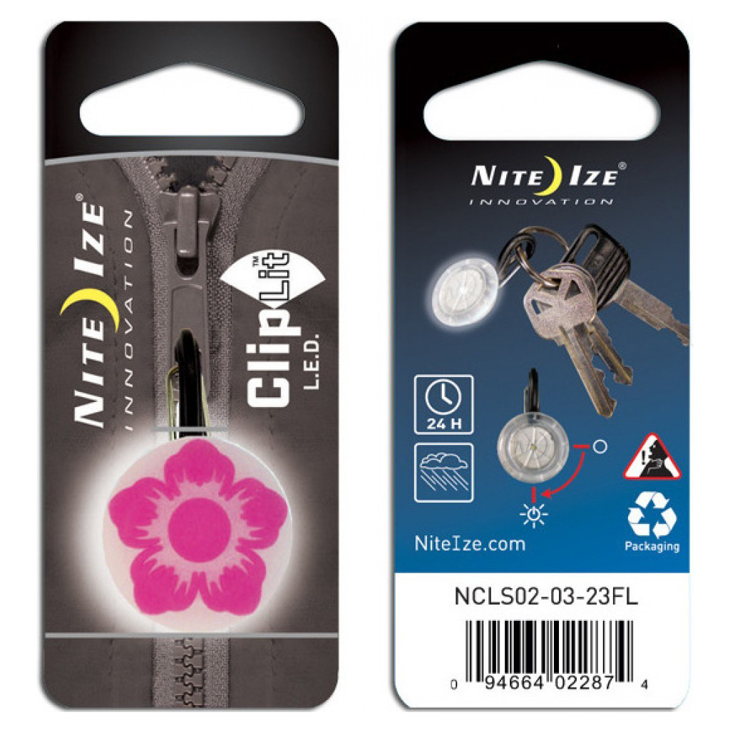 Карабін туристичний Nite ize Carb Clip Fucsia S-Biner NI652 (4823082710911) - зображення 2