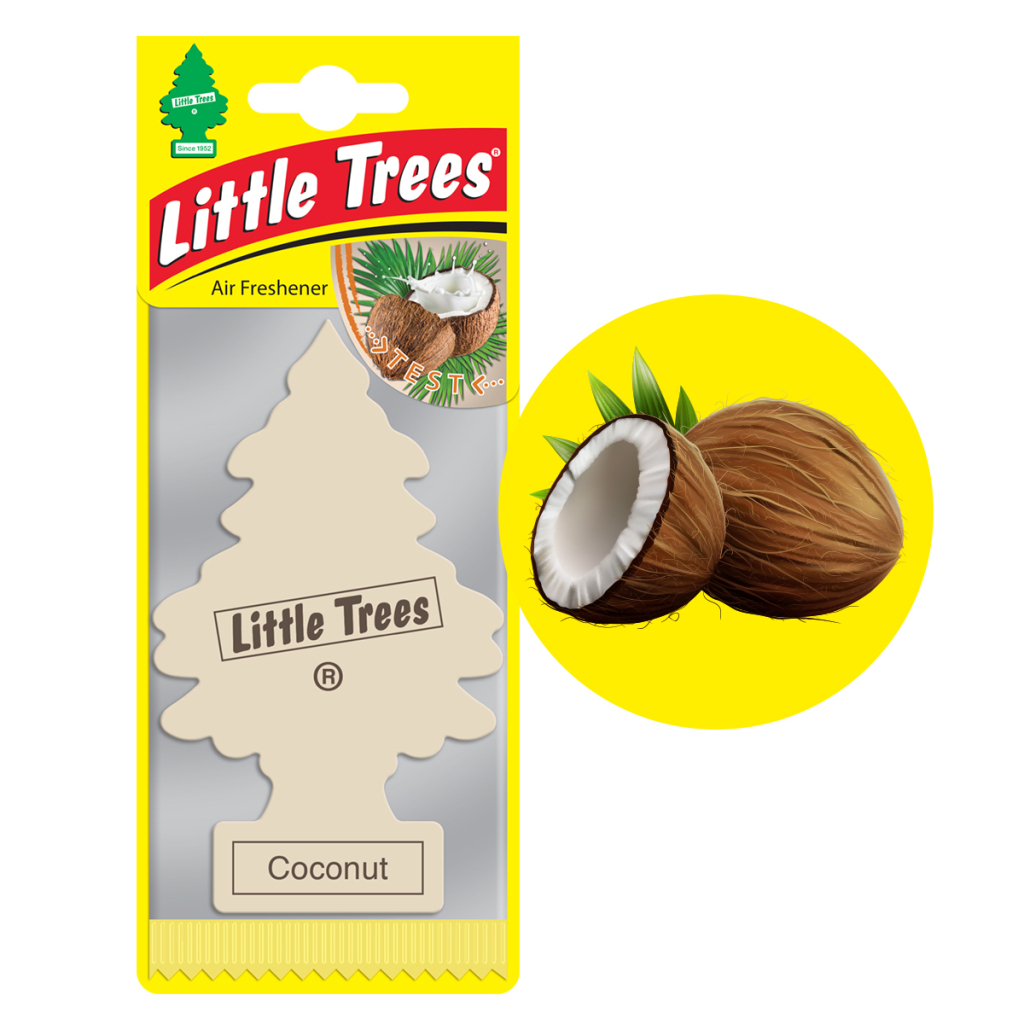 Ароматизатор для автомобіля Little Trees Кокос (78004) - изображение 3
