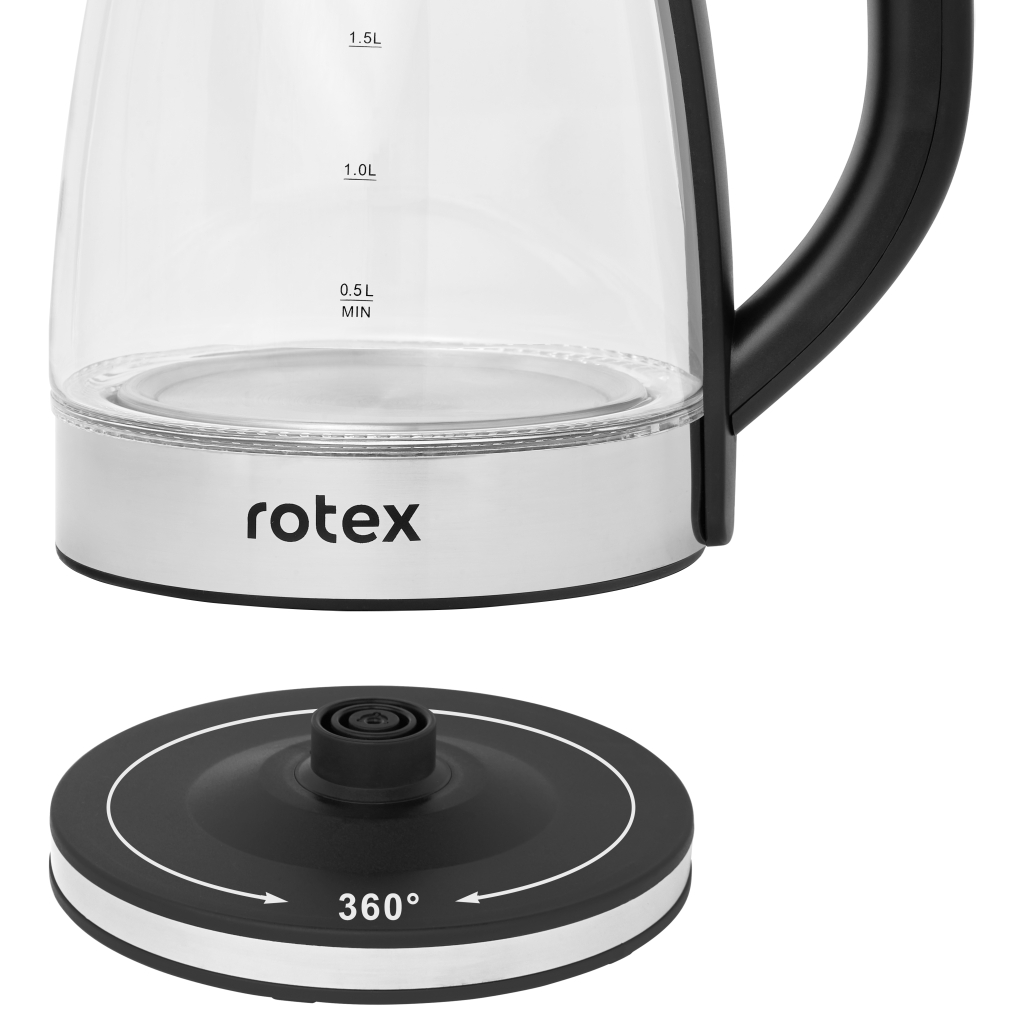 Електрочайник Rotex RKT91-GS - зображення 4