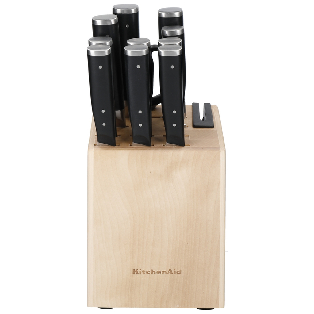Набір ножів KitchenAid Coreline з підставкою, 11 предметів (KAG12STSNBXOBQ) - зображення 6