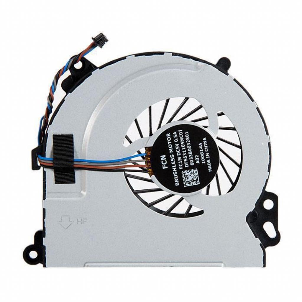 Вентилятор ноутбука HP Envy 15-J000/15T-J000/17-J000/M6-N100 Series,5V,0.5A,4pin (A48412) - зображення 1