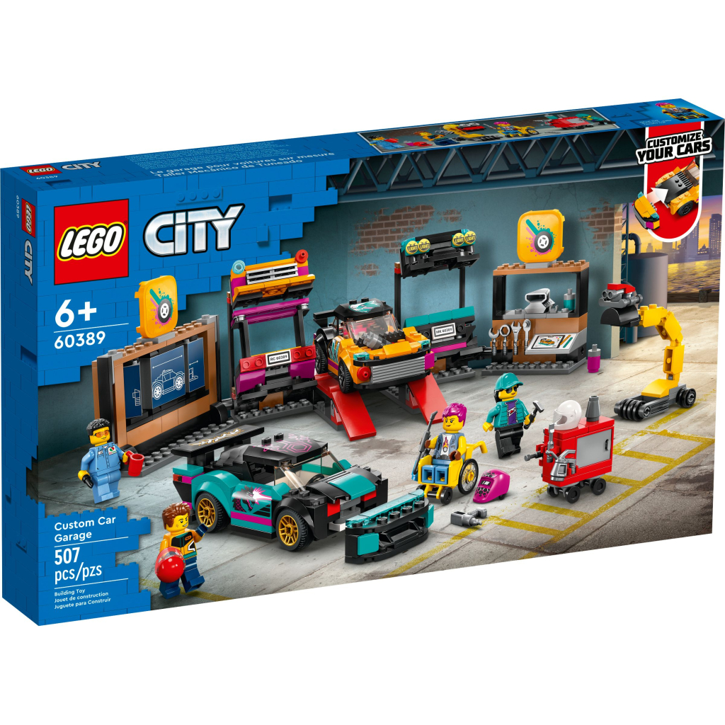 Конструктор LEGO City Тюнінг-ательє 507 деталей (60389) - зображення 1