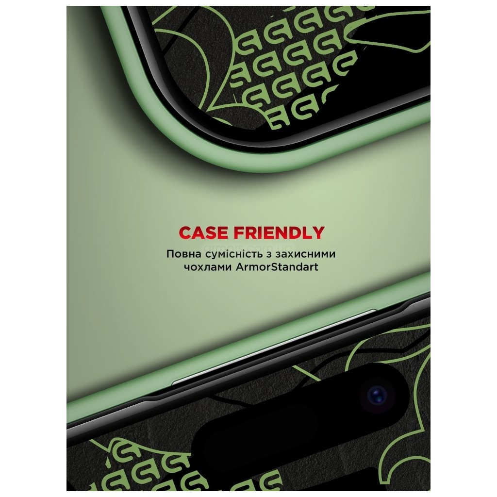 Скло захисне Armorstandart Icon Apple iPhone 17 Pro Black (ARM88499) - изображение 7