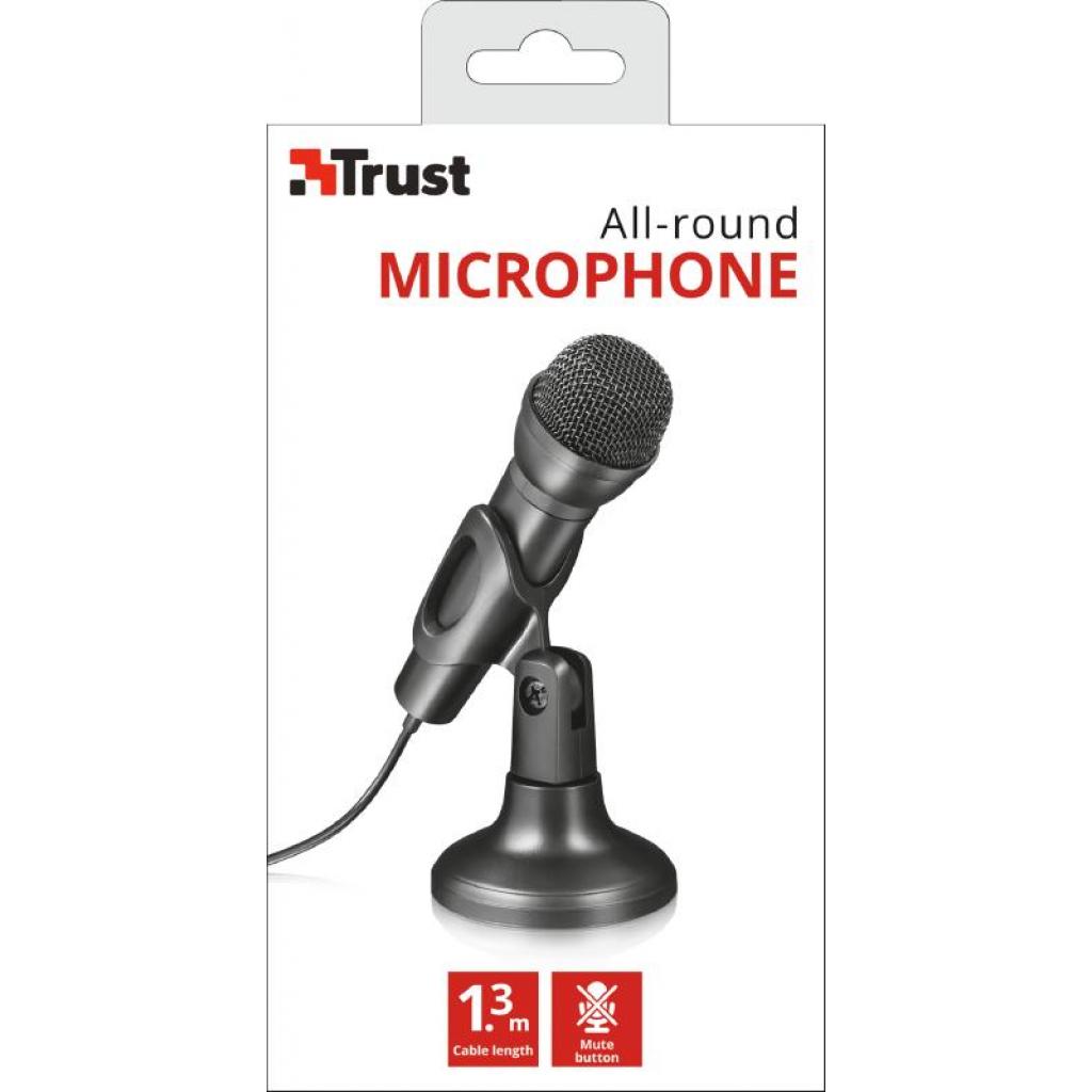 Мікрофон Trust All-round Microphone 3.5mm Black (22462) - зображення 5