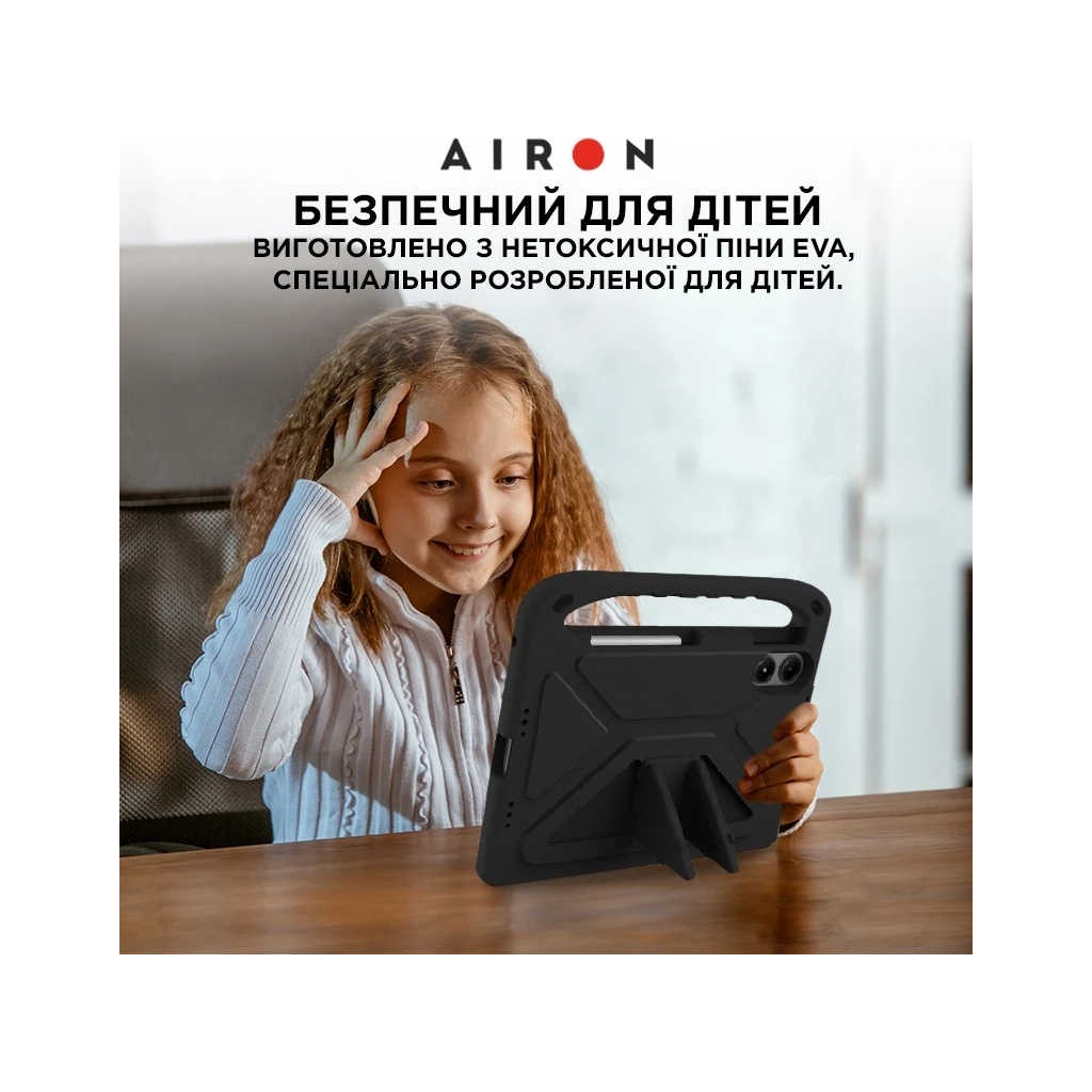 Чохол до планшета AirOn EVA Premium Xiaomi Redmi Pad Pro / Xiaomi Poco Pad 12.1" black (4822352781134) - зображення 7