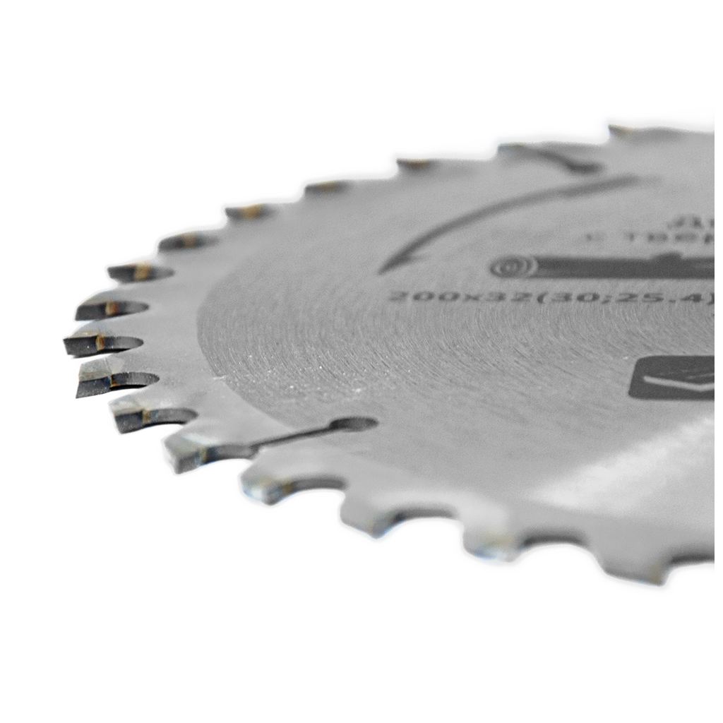 Круг відрізний Grad по дереву з твердосплавними напайками Ø200×32(30;25.4)×40Т, 7000об/хв (1958245) - зображення 2