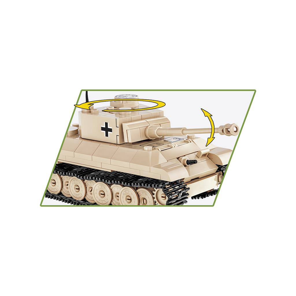 Конструктор Cobi Друга Світова Війна Танк Panzer V Пантера, 298 деталей (COBI-2713) - зображення 6