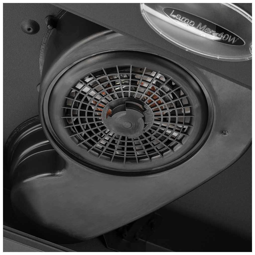 Витяжка кухонна Pyramida UX 60 (380) B BL - зображення 8